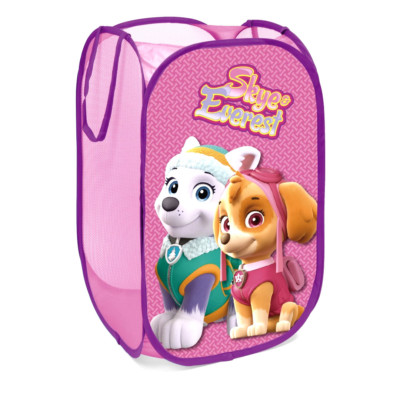 Paw Patrol Mädchen Kinderzimmer Pop Up Faltbar Spielzeug Aufbewahrung Waschkorb