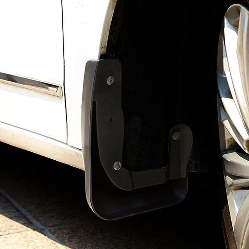 4pcs Car Mudflaps Mud Splash Guards Mudguards Fenders For Volvo S80 2008-2018 - Image 3 of 4