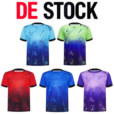 DE Agoky Jungen Sport Shirt Kurzarm T-Shirt Tops Schnelltrocknend Trainingsshirt