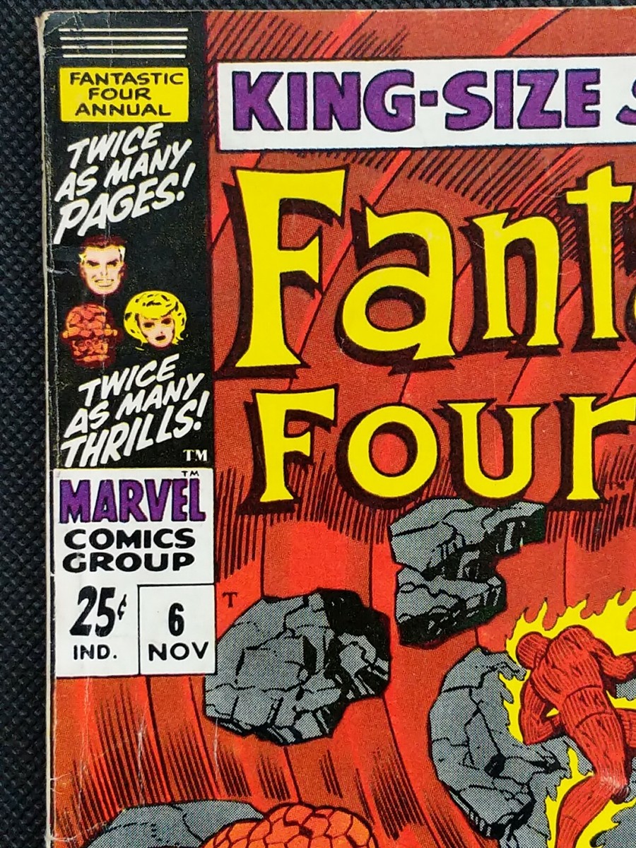 Fantastic Four Annual #6 (1968) 1st app Franklin Richards | 1st