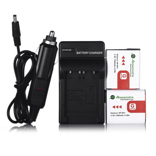 2 Pack Np Bg1 Type G Lithium Ion Battery Charger For Sony W Series Dslr Camera Ebay