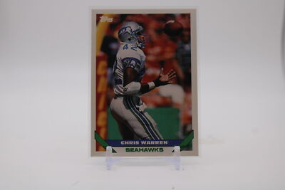 1993 Topps #375 Chris Warren