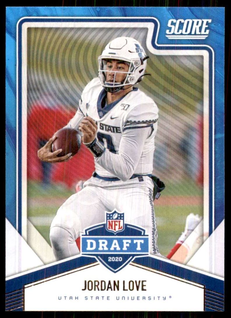 2020 Score NFL Draft Jordan Love #6