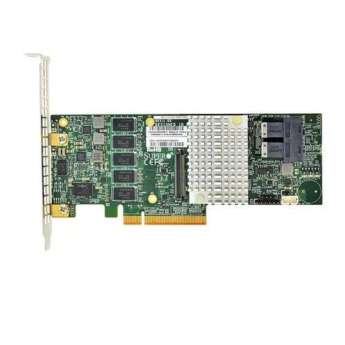Contrôleur Raid Supermicro AOC-S3108L-H8IR Raid SAS 12Gbps Pci-E SFF-8643