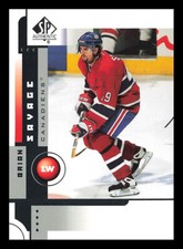 Brian Savage #44 2001-02 SP Authentic Montreal Canadiens