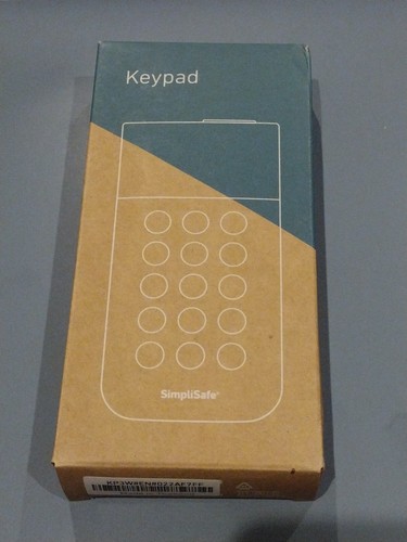 SimpliSafe Keypad White KP3W Gen3 NIB