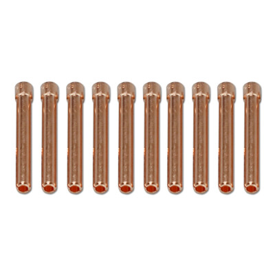 13-Piece TIG Welding Collet Kit - 10N32 Body & 10N24 Collets For WP-17/18/26 Torches (2.4mm/3/32")