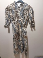 Nine West Leopard Dress  size 8 