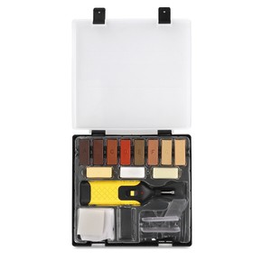 Laminat Parkett Reparaturset 17 Teilig Wachs Reparatur Set Fur Holz Oberflachen Ebay