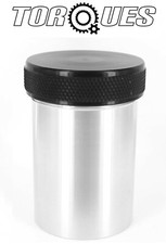 Aluminium Alloy Weld On Filler Neck And Cap 2" O.D For Fuel Tanks  - BLACK Cap 