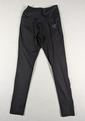 Chosen Few Pants Womens Size 6/8 Black Leggings Yoga Gym Workout Pilates