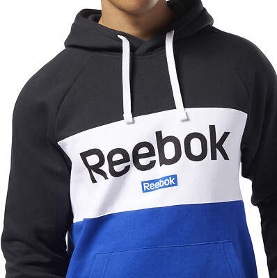 Reebok Men Essential Big Logo Hoodie - EJ9866