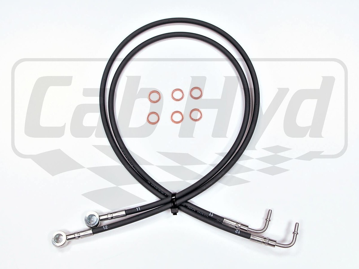 2003-2008 BMW Z4 E85, 2 Left Side Top Hydraulic Hoses