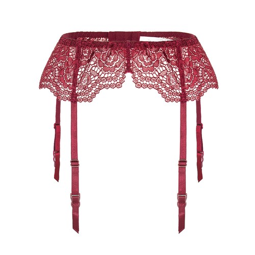 Damen Spitze transparenter Strumpfband Gürtel Betl Gürtel 4 verstellbare sexy Riemen - Bild 1 von 12