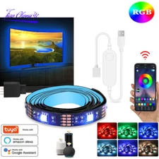 5050 RGB LED Strip 5V Tuya WiFi APP Smart Controller TV Background Decoration