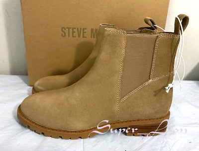 NEW Steve Madden Women's Lorali Suede Boots - PICK SIZE - TAN