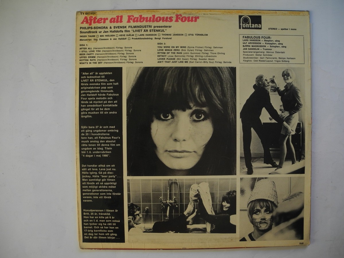 FABULOUS FOUR After All LP 1966 Sweden VG+ | eBay