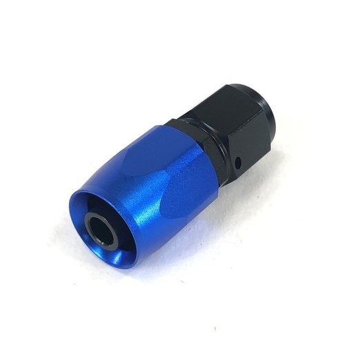 -6AN Straight Swivel Seal Oil/Fuel/Gas Hose Line End Fitting Adapter Blue - Picture 6 of 7