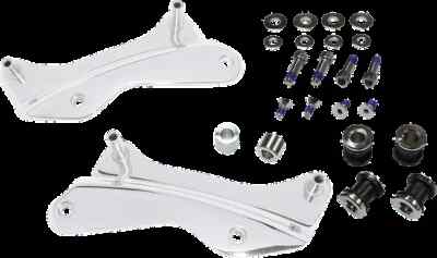 DS Chrome 4 Point Tour Box Mount Kit Harley Road Glide Ultra 16-19