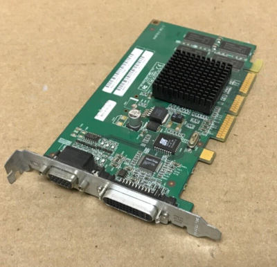 APPLE 630-3680 Nvidia 2M 32MB AGP ADC+VGA Video Card for Powermac