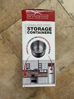 stainless steel storage containers leak proof NEW — photo 4