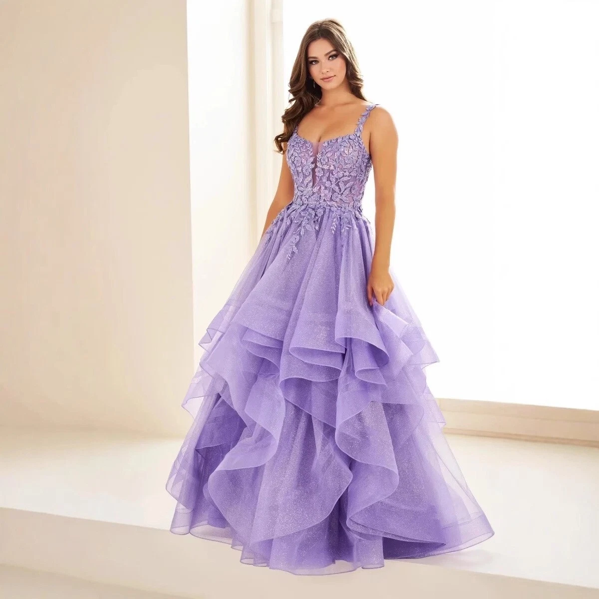 Purple Ball Gown Formal Dresses for Women for sale | eBay UK
