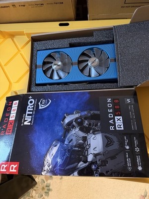 Sapphire Nitro+ Radeon RX 580 Special Edition 8GB GDDR5 Metallic Blue GPU