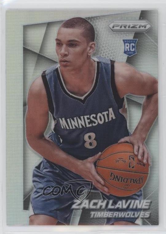 2014-15 Panini Prizm Silver Prizm Zach LaVine #262 d3i