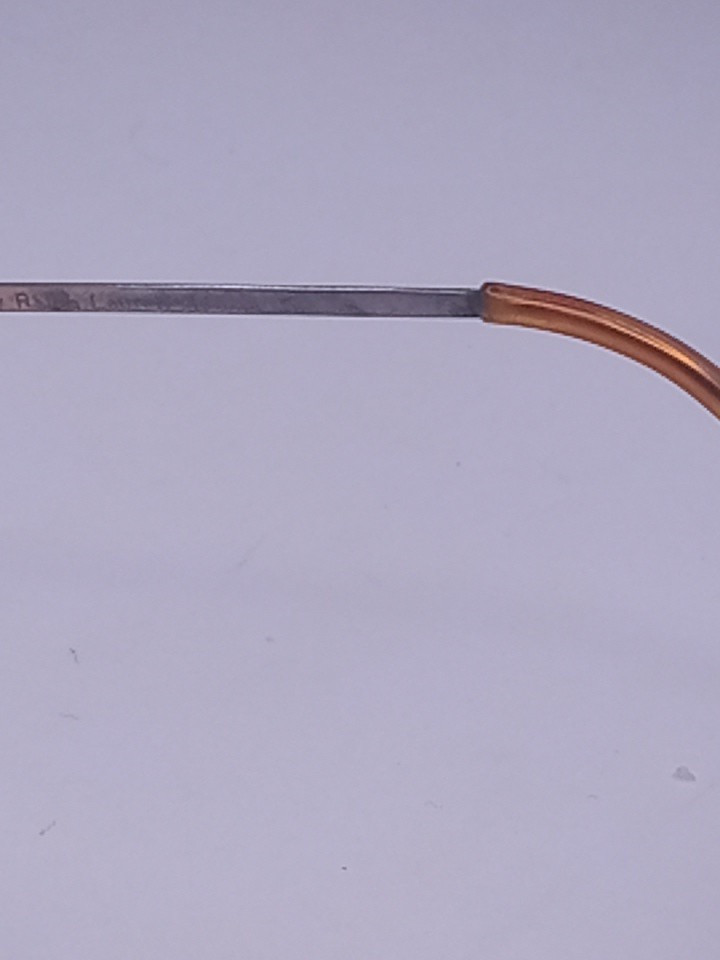 VTG POLO RALPH LAUREN CLASSIC VI 49/19/145 GOLD TORTOISE ROUND FRAMES ONLY  thumbnail 9