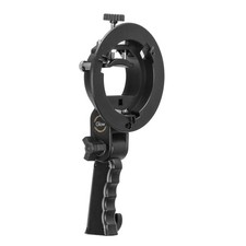 Handheld Grip S-Type Bracket Bowens Mount Holder for Speedlite Flash Softbox