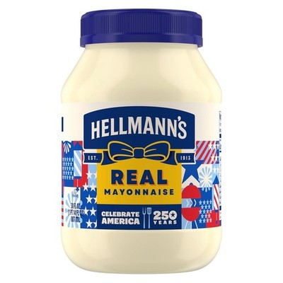 Hellmann's Mayonnaise Real Mayo 1 ct For A Creamy Sandwich Spread or 30 oz.