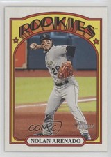 2021 Topps Heritage SP Action Image Variation Nolan Arenado #313 8t7