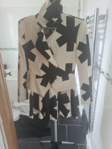 Vivienne Westwood, Giacca e gonna Asterix Vivienne Westwood rara vintage. Taglia 44/38.