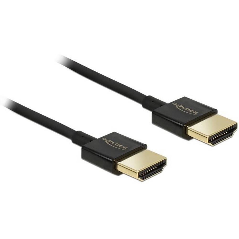 HDMI-A Stecker 2  Schwarz 84773 vergoldete