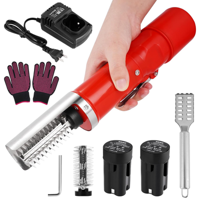 #ad #ad Electric Fish Scaler Scraper Remover Powerful Cordless Fish Scale Descaler Clea $90.95