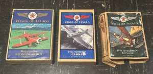 Wings of Texaco 1939 Staggerwing Beechcraft D17S 1932 Northrop Gamma & Stearman