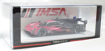 TSM-Model Cadillac V-Series.R - Cad Racing - 2024 Petit Le Mans 1:43 Diecast Car
