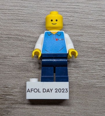 Lego Figur AFOL DAY 2023 Exclusive Limited