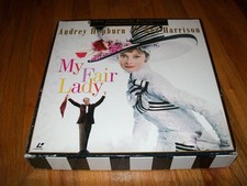 MY FAIR LADY 3-Laserdisc LD WIDESCREEN BOX SET 30TH ANNIVERSARY RESTORATION RARE