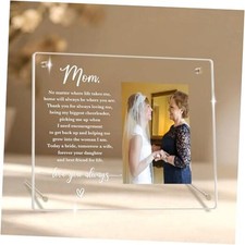 Mother of The Bride Gifts, Keepsake Wedding Picture Frame, Mom Wedding Gift