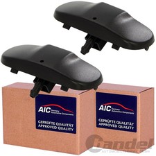 2x WASCHWASSERDÜSE SPRITZDÜSE SCHEIBENWASCHDÜSE VORNE für VW SEAT für SKODA