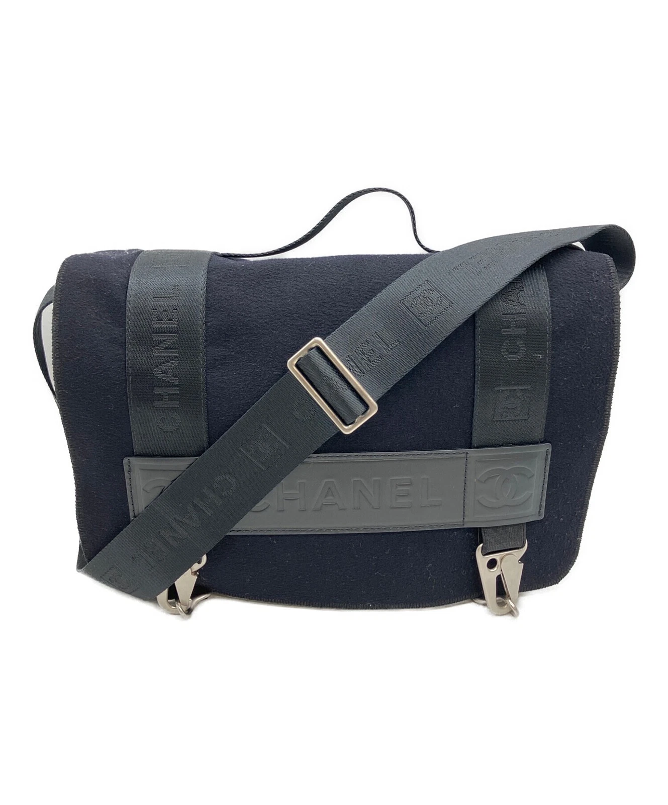 Chanel — Chanel Sport Messenger Bag A26169 Black #TFB550