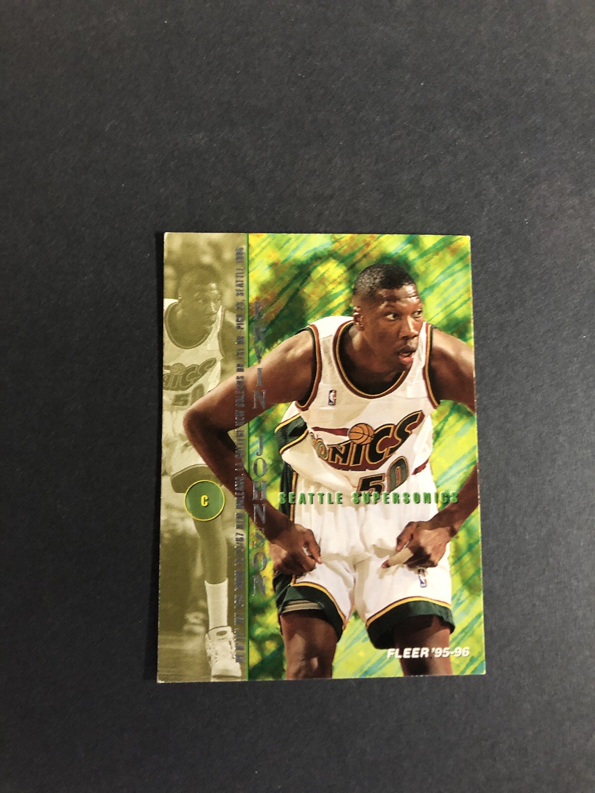 1995-96 Fleer  Ervin Johnson #253