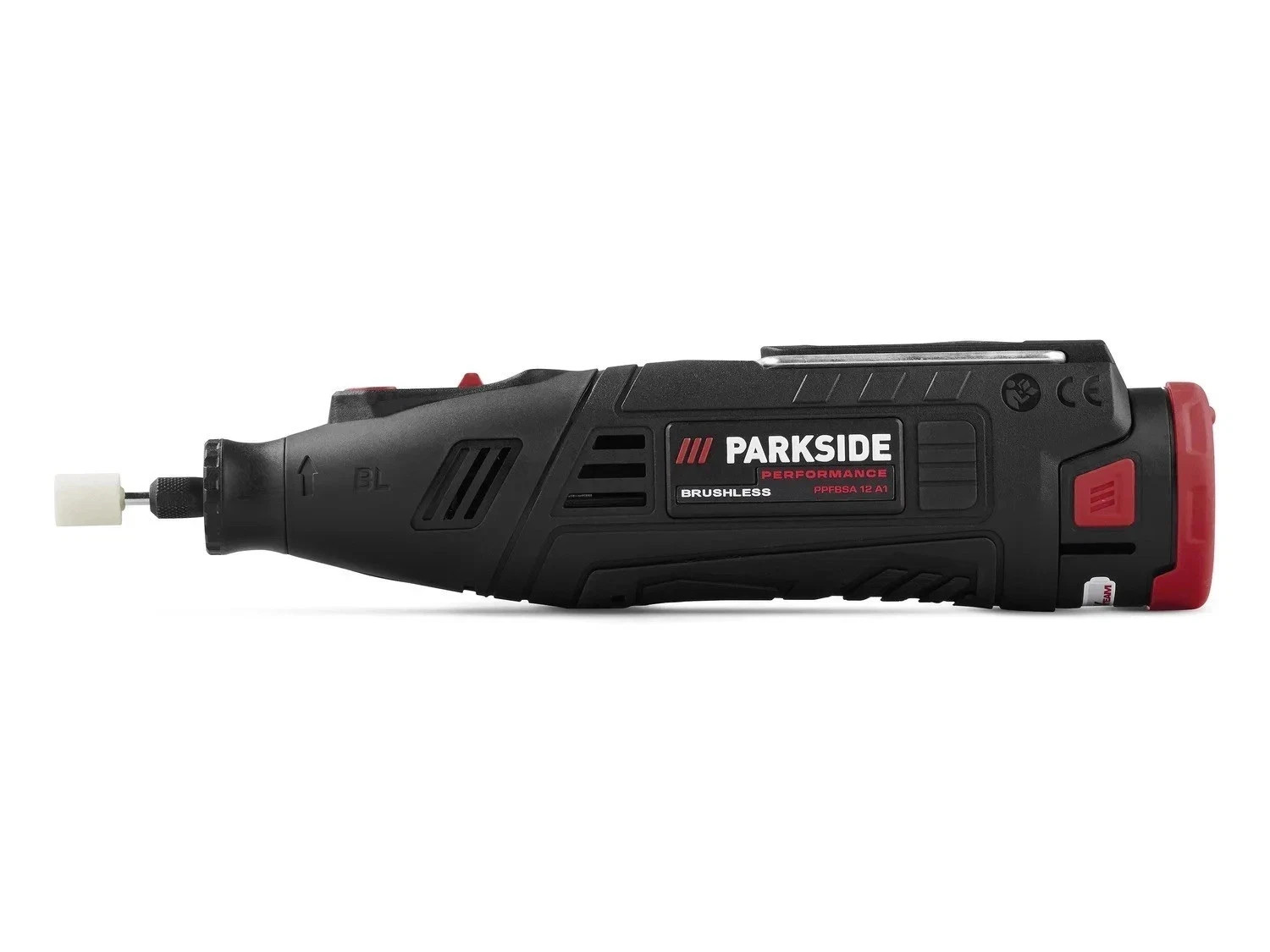 Perceuse Meuleuse Sans Fil 12V PARKSIDE PERFORMANCE avec moteur sans balais et mandrin amovible