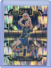 2024 Panini Select WNBA MADDY SIEGRIST #61 Concourse SILVER FLASH Prizm