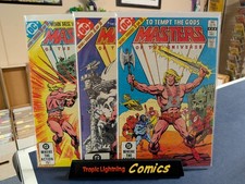 🔥 Masters of the Universe DC 1982 #1-3 Mini serie completa quasi nuovo - He-Man 🔥