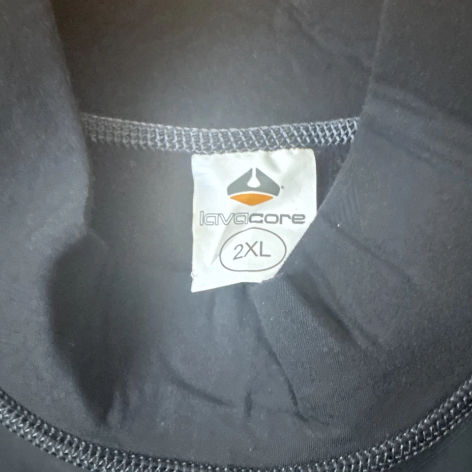 LavaCore Men's Short Sleeve Shirt Scuba Diving Surf Wetsuit Size XXL - Image 4 of 4