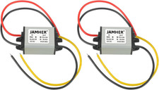 2Pack 12V to 6V DC Buck Converter Waterproof DC 12V to 6V 3A 18W Voltage Regulat