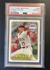 2018 Topps Heritage Shohei Ohtani Action Image Variation PSA 10 Gem mint