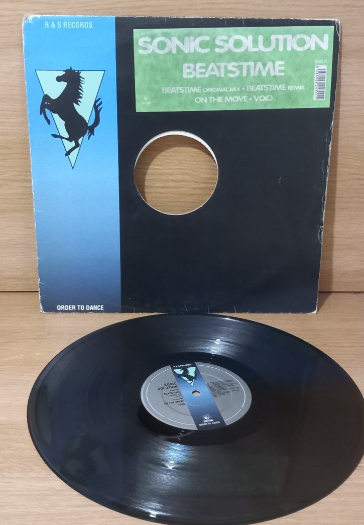 Sonic Solution - Beatstime 12'' dance Vinyl Record Single 1992 R&S Record